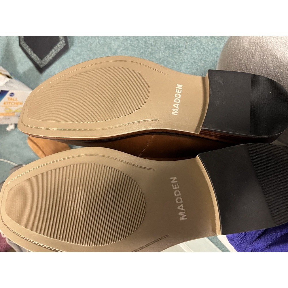 Steve Madden Loafers Men's 10.5 Light Brown Caramel dress shoes - Picture 4 of 4